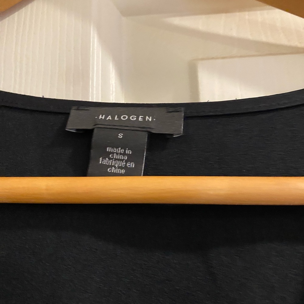Halogen Elegant Black Blouse